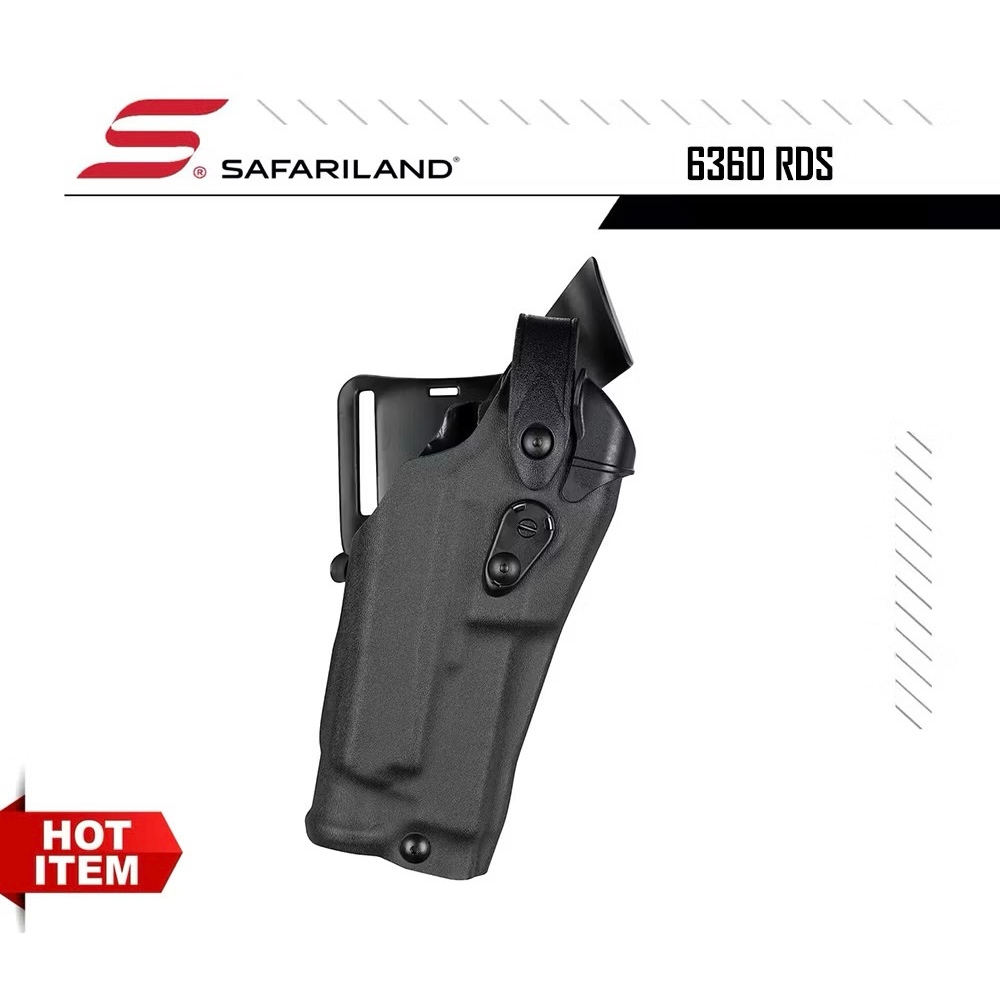 Safariland 6360RDS Level 3 G17/G19/G34 ถนัดขวา สีดำ