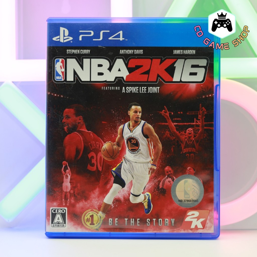 แผ่นเกมส์ PS4 NBA 2K16 (มือ 2) พร้อมส่ง