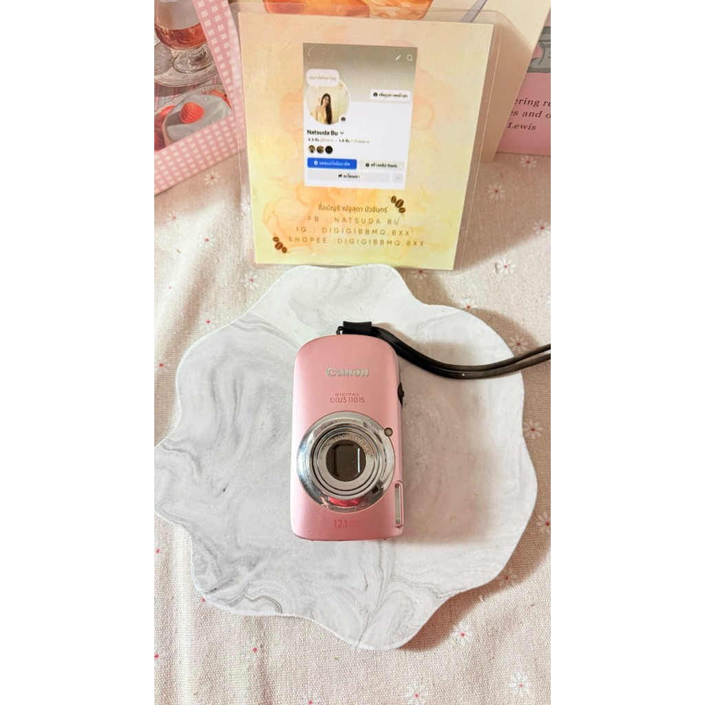 ตัวที่5📸canon ixus 110 is / ixy 510 is📸pink