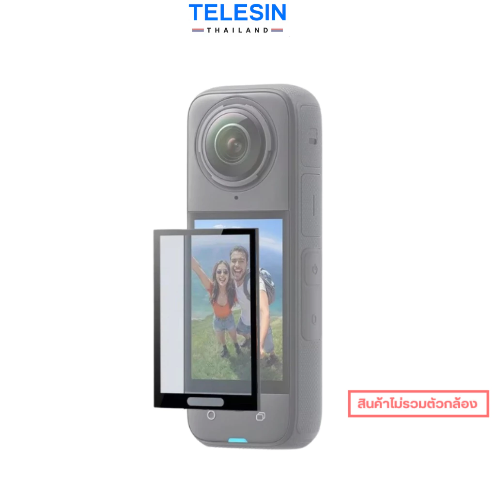 TELESIN Insta360 X5 X4 Tempered film kit กระจกกันรอย