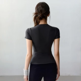 GymHub เสื้อกล้ามสตรีเนื้อผ้า กระชับรูปทรง น้ำหนักเบา สำหรับออกกำลังกาย โยคะ และวิ่ง