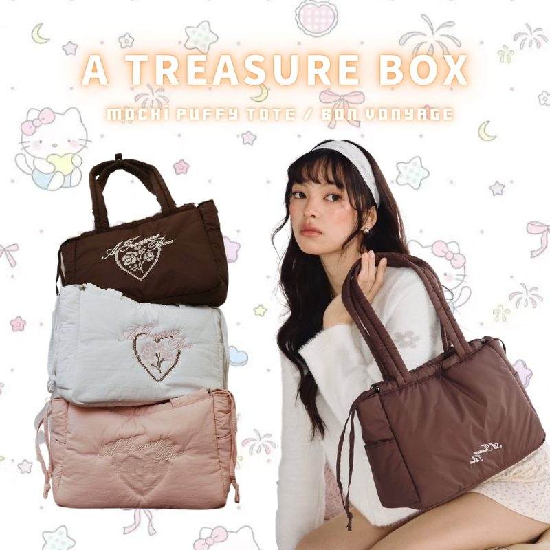A Treasure Box  MOCHI PUFFY TOTE / BON VONYAGE