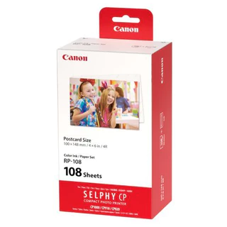 Canon Paper&INK RP-108 (108/Pack) For SELPHY CP กระดาษพร้อมหมึก