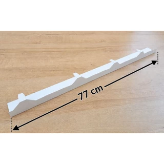 แผ่นปิดเชิงชาย เมทัลชีท PU Foam (แบบเว้นชาย) ลอน#760 (หนา 1 นิ้ว/2นิ้ว)