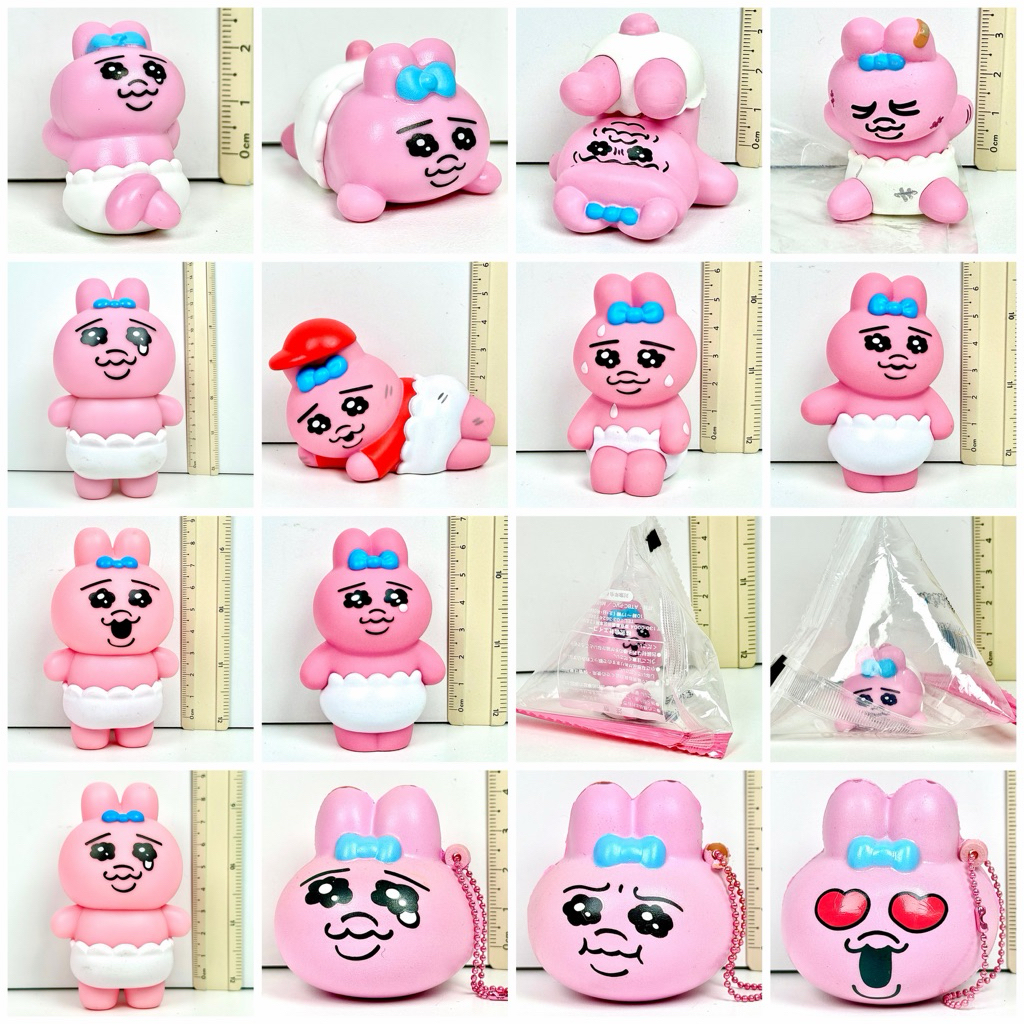 ของแท้ พร้อมส่ง ส่งไว Opanchu Usagi & Npochamu โอปันจูอุซางิ ตุ๊กตา ฟิกเกอร์ พวงกุญแจ ของเล่น สะสม ญี่ปุ่น