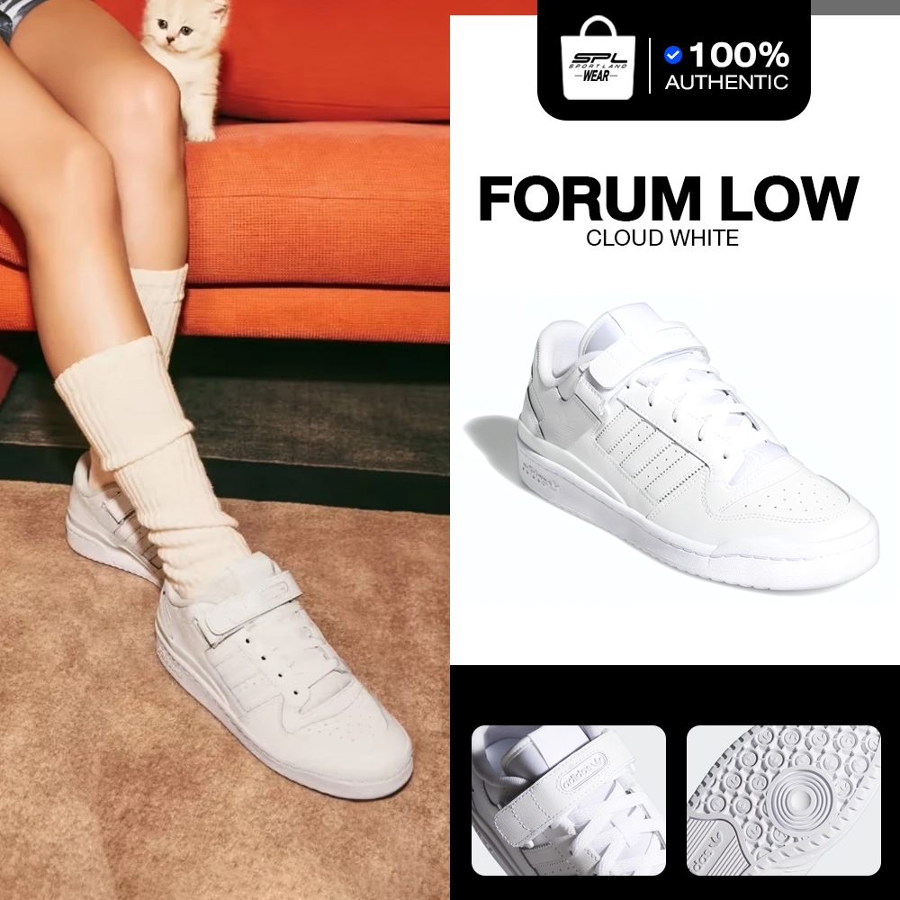 Adidas อาดิดาส รองเท้าผ้าใบ รองเท้าสีขาว OG M Forum Low Triple White FY7755 (3600)