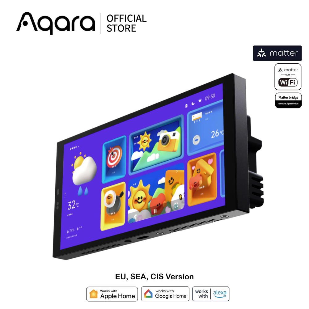 Aqara MagicPad S1 Plus Triple Rocker สวิตช์หน้าจอสัมผัส 3 ปุ่ม ควบคุมบ้านอัจฉริยะ