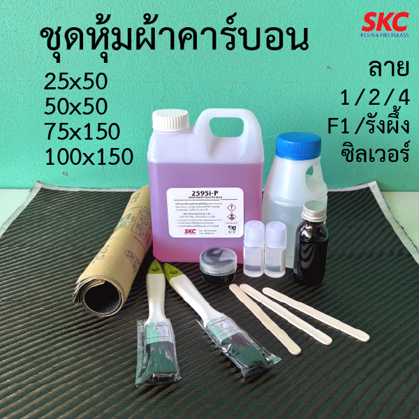 ชุดหุ้มผ้าคาร์บอนแท้ เลือกขนาดและลายผ้าได้ หุ้มผ้าคาร์บอนมอเตอร์ไซค์ หุ้มชิ้นส่วนรถยนต์ หุ้มฝาท้าย หุ้มฝากระโปรง