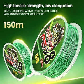 สายเอ็นตกปลา สาย PE ถัก 8 สาย 100M/150M