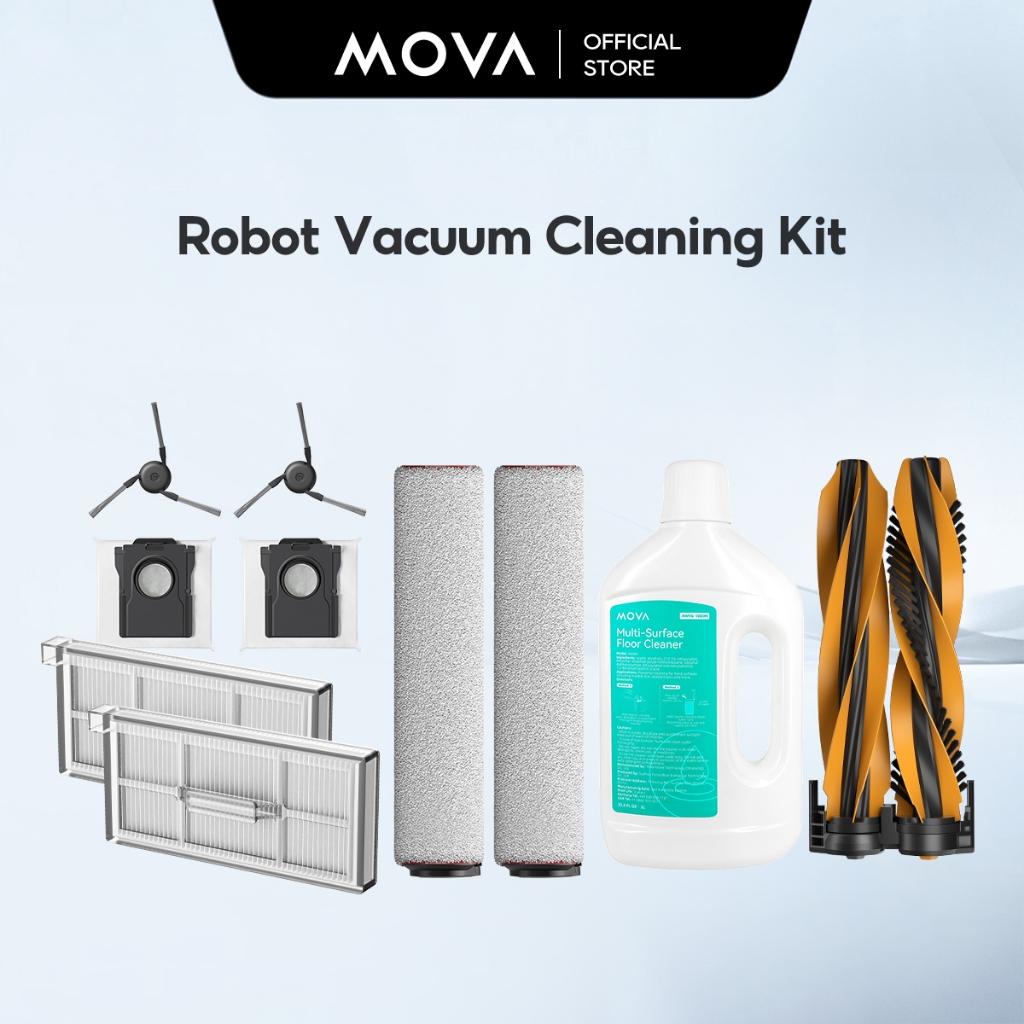MOVA Robot Vacuum Cleaning Kit รองรับรุ่นต่อไปนี้ E10 / E30/ E40 / E50 Ultra series  / P50 / P70 / V50 / Z60 /V70