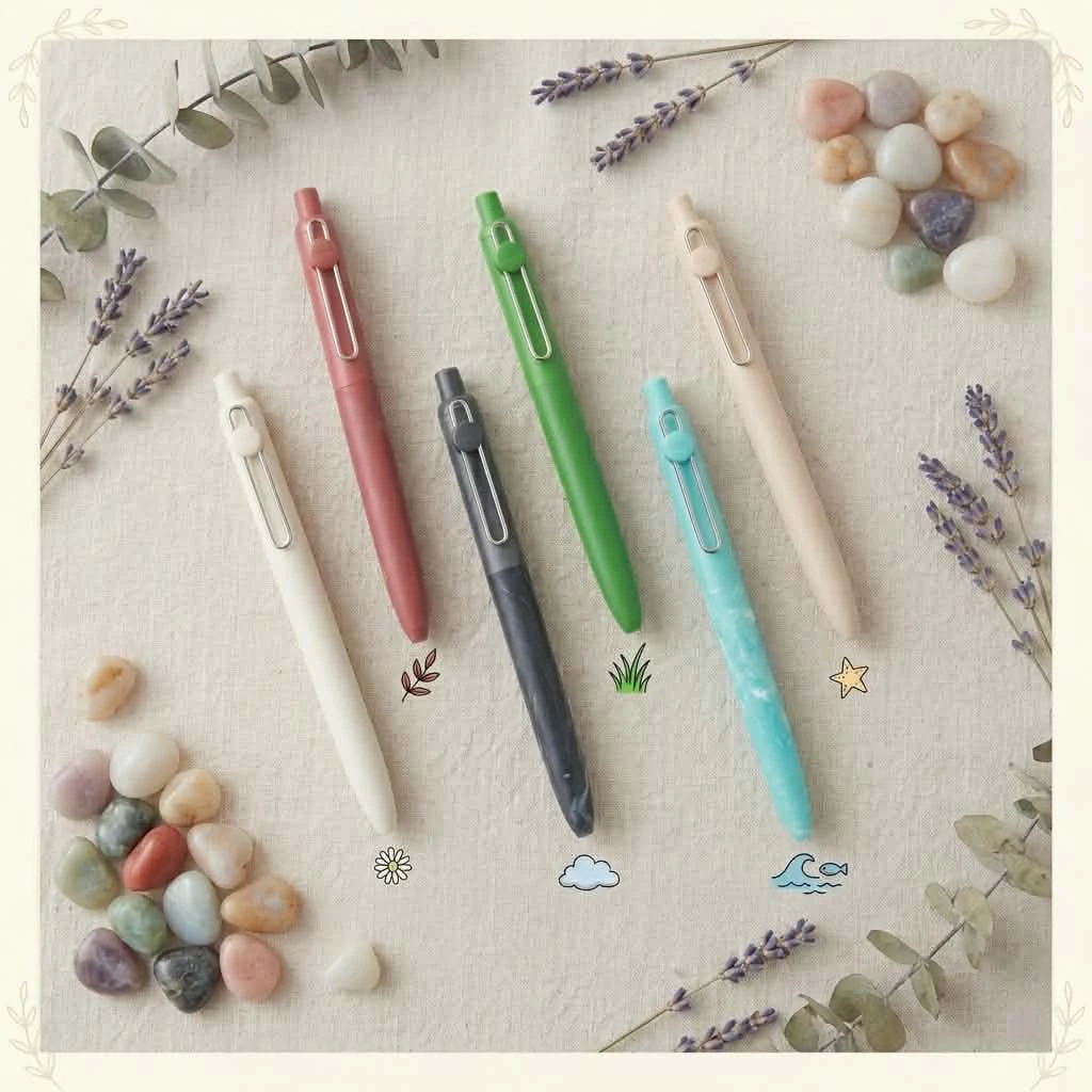Uni-ball ZENTO ปากกาหมึกน้ำ รุ่น Texture Color นวัตกรรมหมึกน้ำใหม่ที่ให้สัมผัสการเขียน