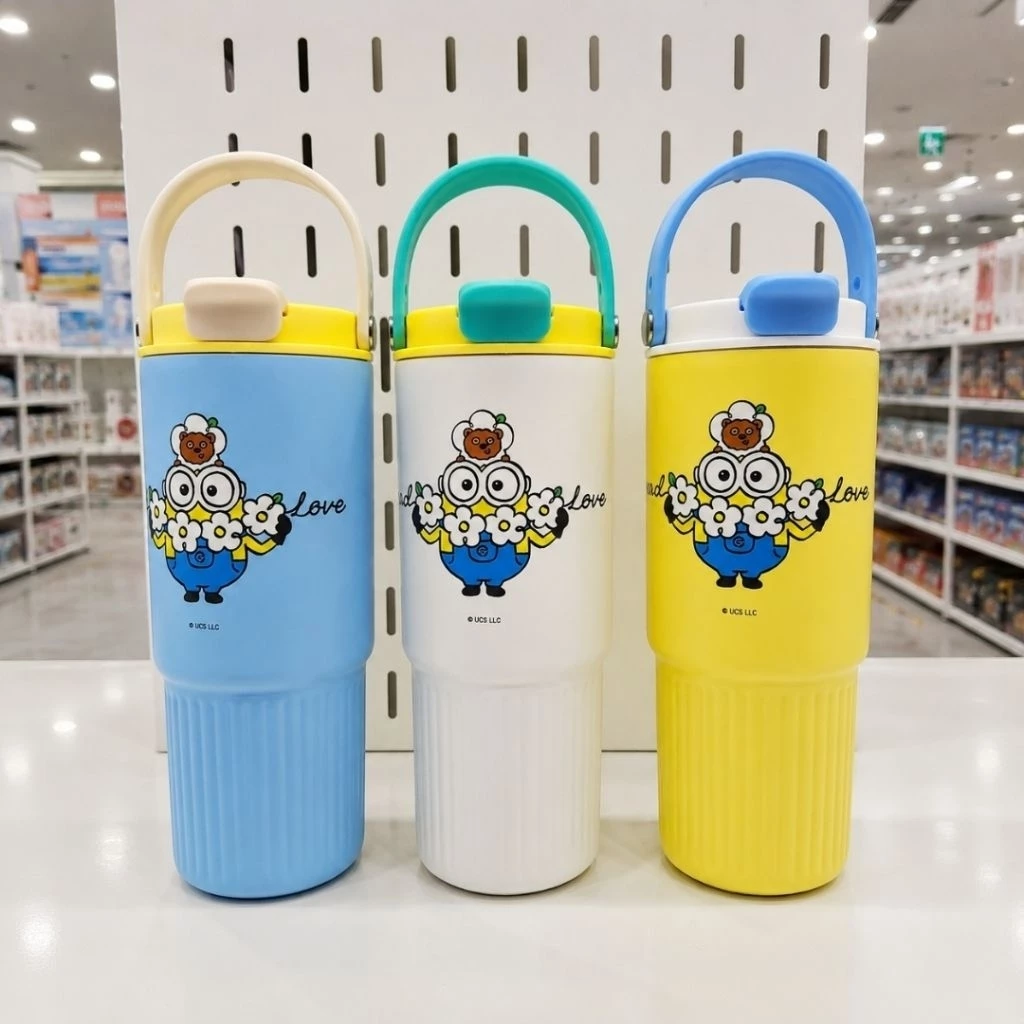 Super Lock มินเนี่ยนแก้วเก็บความเย็นสแตนเลส 304 ขนาด750 มล.