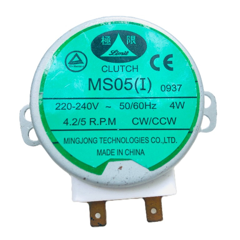 มอเตอร์ส่าย พัดลมมิตซูบิชิ 16 นิ้ว (เเกนยาว14มิล) หนา16มิล 4w ความเร็วรอบ 4.2/5 Rpm /CW/CCW