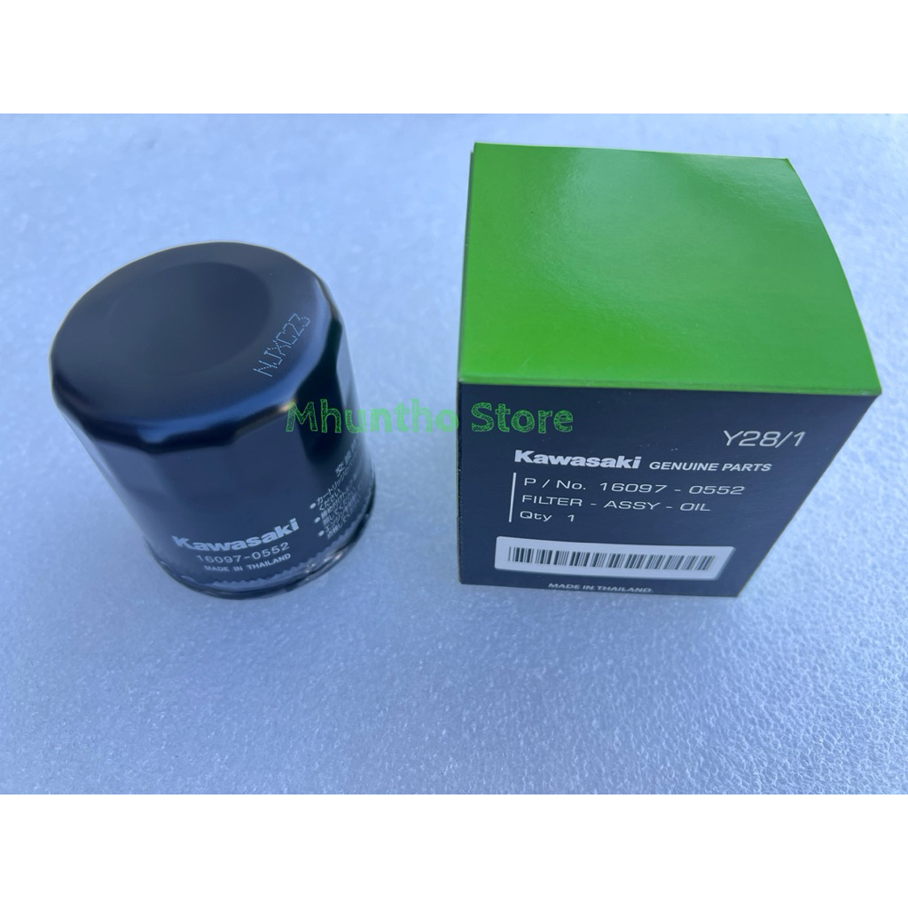 16097-0552 กรองน้ำมันเครื่องยนต์ สินค้าแท้ ใหม่ KAWASAKI NINJA300-Z300 NINJA400-Z400 และรุ่นอื่นๆ