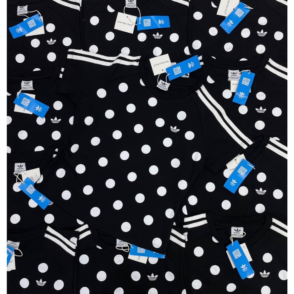 🍊 VL 5299 เสื้อยืดแขนสั้น polka dot งานยอดฮิต ผ้าดี งานน่ารัก