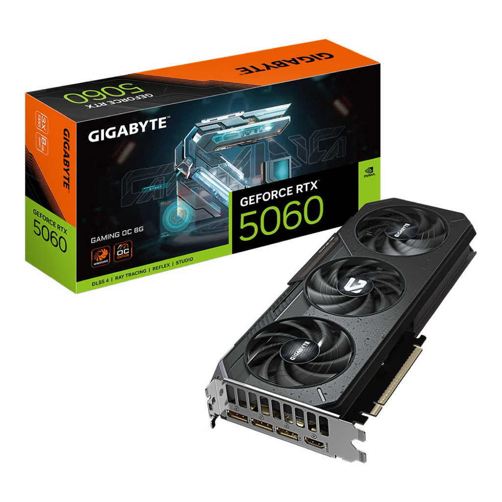 VGA GIGABYTE RTX5060 GAMING OC 8GB (มือ 1-2)