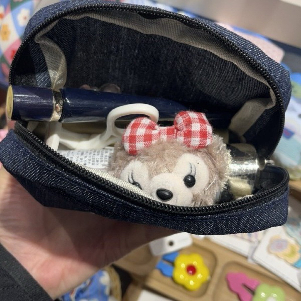 สินค้าพร้อมส่ง กระเป๋ายีนส์ล้วน Hello Kitty สไตล์เกาหลี รูปที่ 3