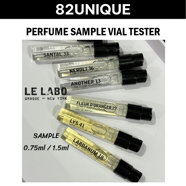 LE LABO PERFUME SAMPLE 0.75 / VIAL1.5ML