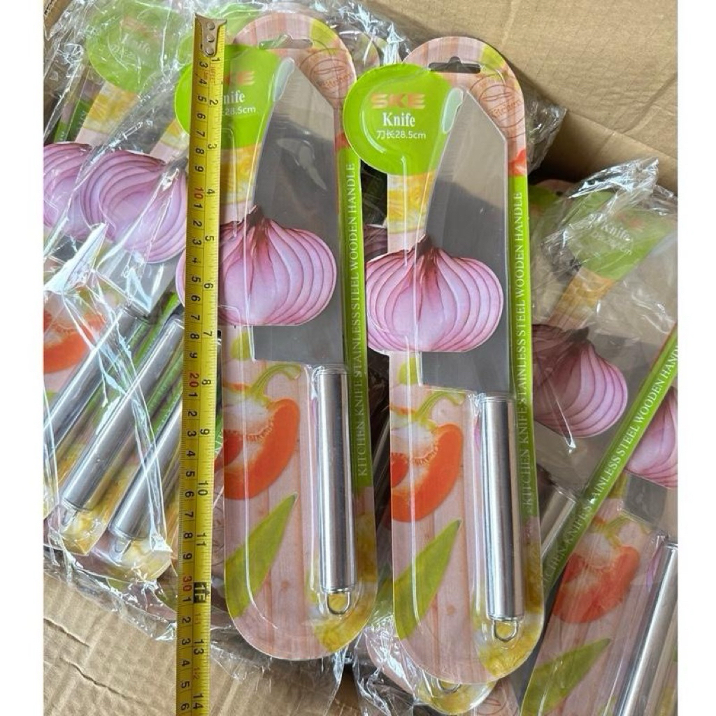 มีดทำครัวอันใหญ่ในแผง ราคาต่อ ยกโหล12แผง