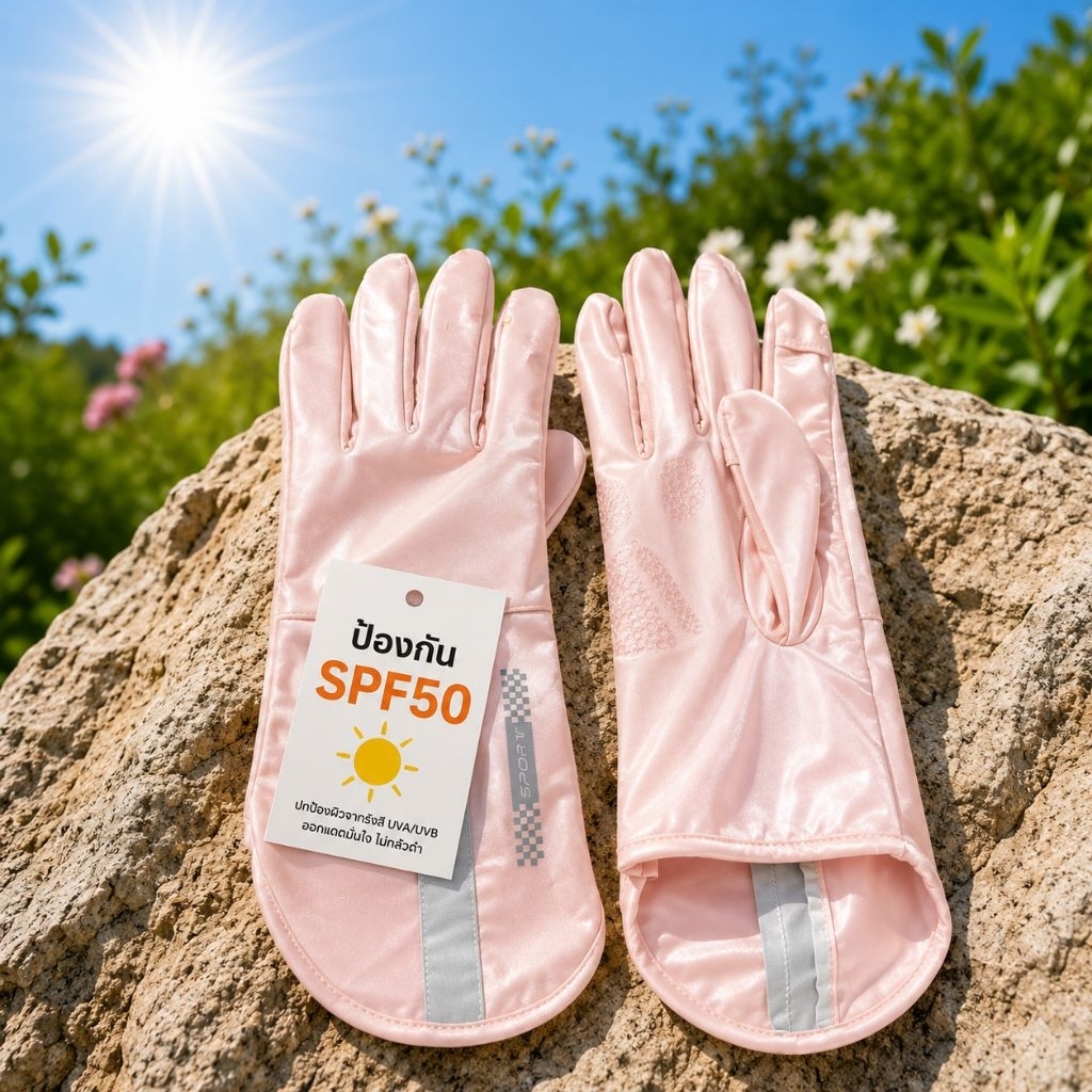ถุงมือกันแดด พร้อมส่ง🇹🇭 UV Protection