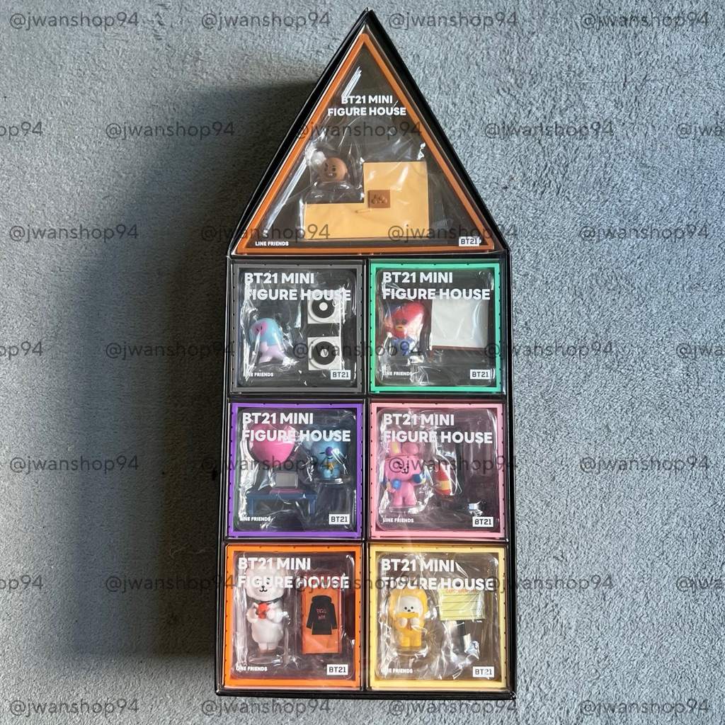 [พร้อมส่ง] ฟิกเกอร์ BT21 Mini House Figure