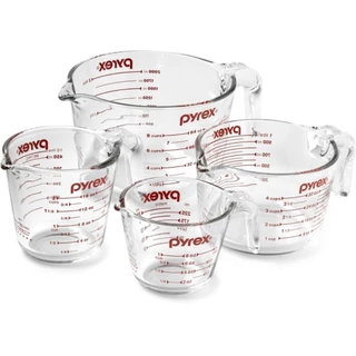 Pyrex Transparent Measuring Cup Glass Collection [250ml / 500ml / 1L / 2L]