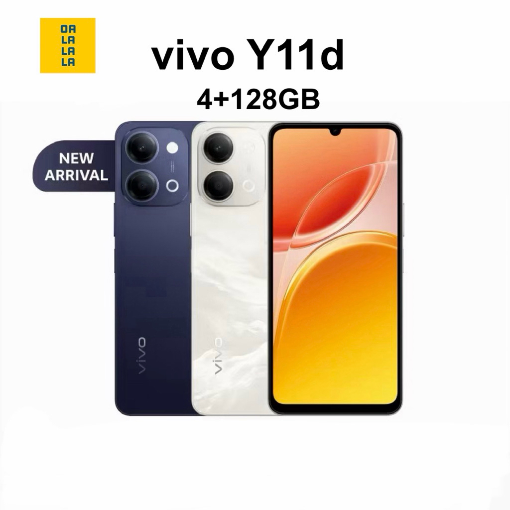 vivo Y11d [4+128GB] เครื่องศูนย์แท้ รับประกันศูนย์ไทย 1 ปี