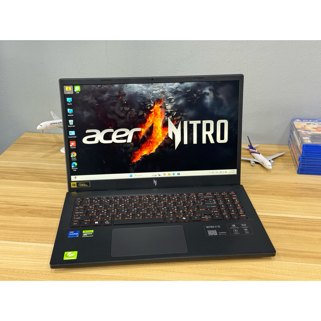 Acer Nitro V15 i7-13620H RTX5050 Ram16 SSD512 ประกันศูนย์ Onsite ถึง 03-12-2028