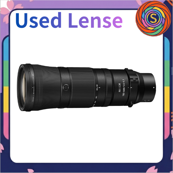 【Secondhand】Nikon NIKKOR Z 180-600mm f/5.6-6.3 VR Super Telephoto Zoom Lens Z-mount Full Frame used 