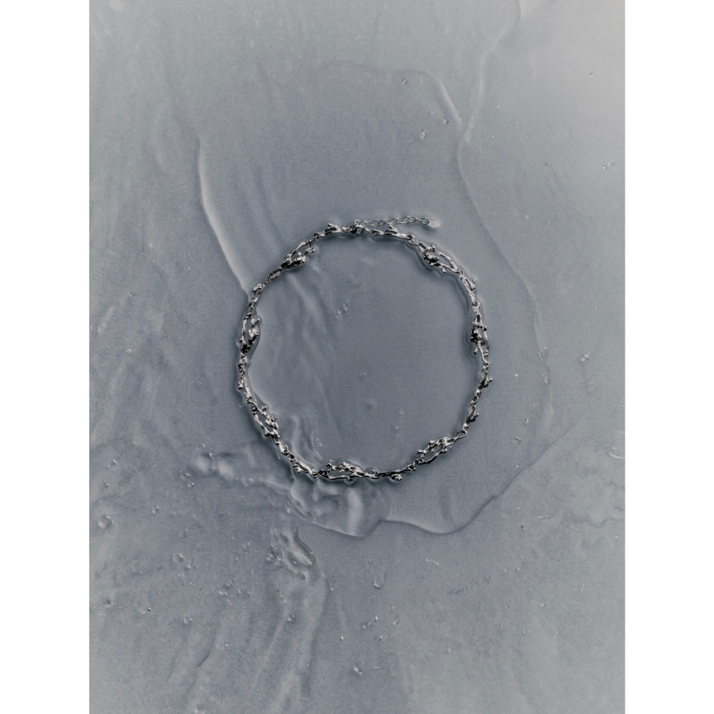 OUSTRE + Shoreline Necklace + 925 sterling silver necklace (Pre-order)