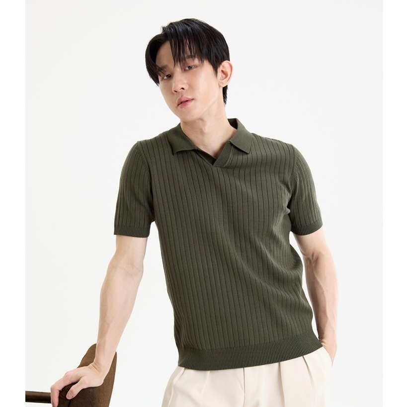BROOKS KNIT POLO - เสื้อโปโล คอปก ผ้าKnit