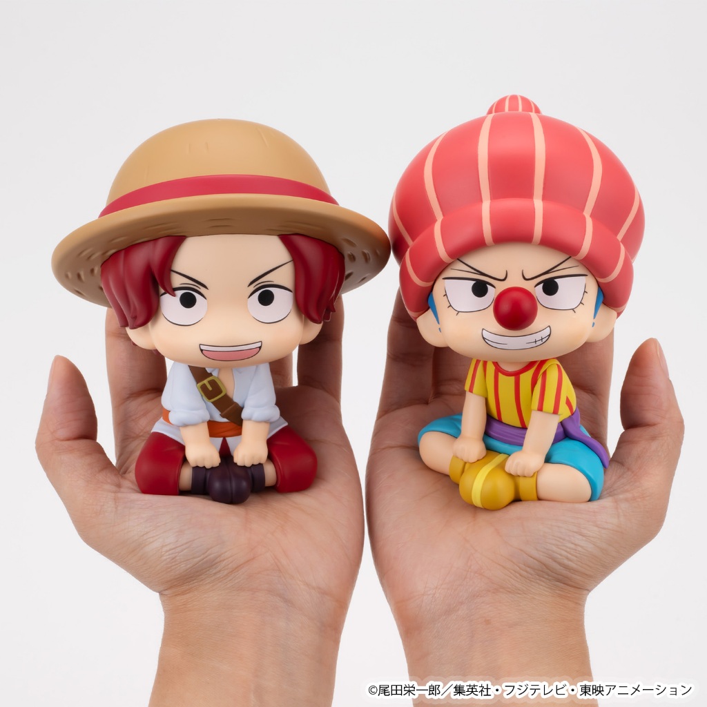 (🔴PRE-ORDER สอบถามสต็อกก่อนสั่งซื้อ) LookUp ONE PIECE Shanks & Baki Childhood Ver. Complete Figure ของแท้ 💯