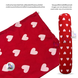 ปลอกหมอนข้าง มารตฐาน ลายการ์ตูน COTTON สีสด ผ้าไม่เป็นขุ่ย 14*45
