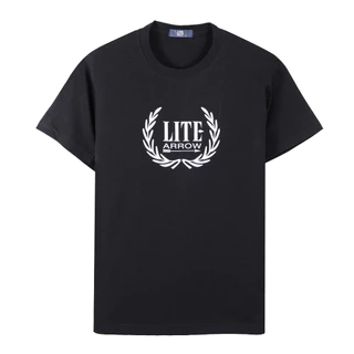 ARROW LITE T-SHIRT คอกลมแขนสั้น ใส่แล้วเย็นสบาย ไร้ตะเข็บข้าง สกรีนลายช่อมะกอก