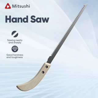 Mitsushi เลื่อยมือแบบพกพา น้ำหนักเบา พร้อมใบเลื่อยแบบเปลี่ยนได้