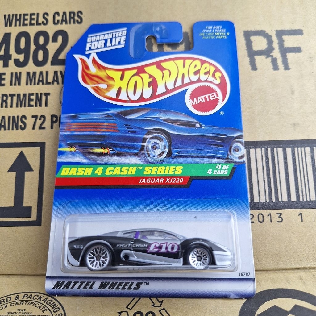รถเหล็ก Hotwheels JAGUAR XJ220 18787 (kg39)