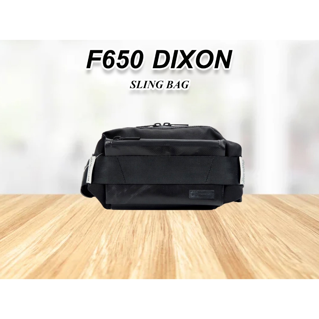 กระเป๋า FREITAG รุ่น F650 DIXON (ผ้าใบสีดำล้วน) มือ1