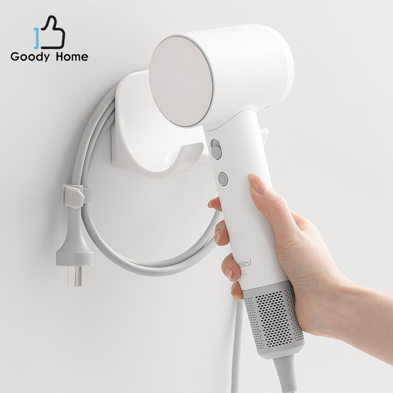 Goody Home ที่แขวนของอเนกประสงค์แบบติดผนัง  เหมาะสำหรับวาง ไดร์ หูฟัง