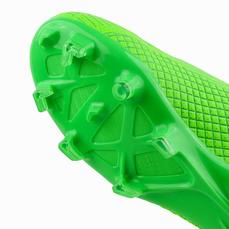 WARRIX รองเท้าฟุตบอลเด็ก รุ่น SPEEDSTER F BOOTS JUNIOR (FG) S1025-GRN/PUR (WF-254FBKMY02) — صورة 5