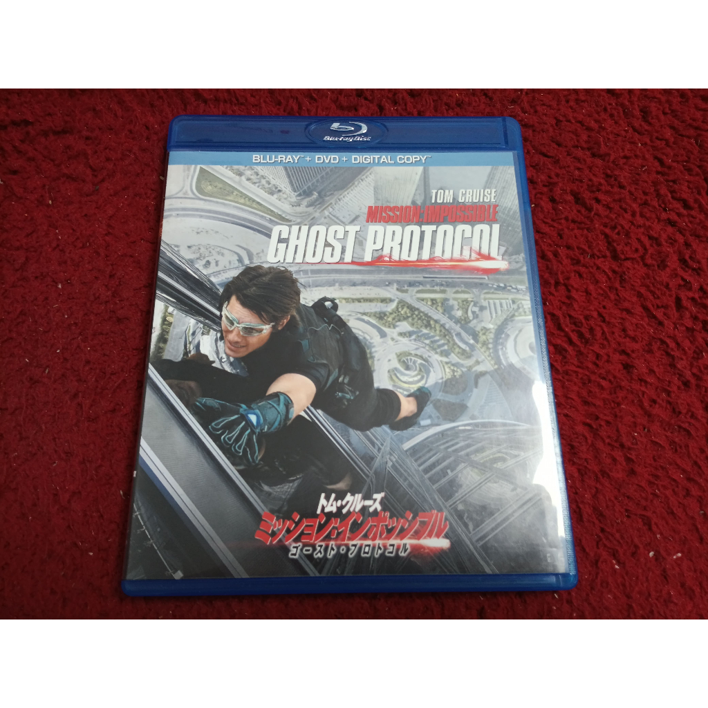 DVD+Blu-ray สากล Mission: Impossible - Ghost Protocol  สภาพตามรูปปก A2491