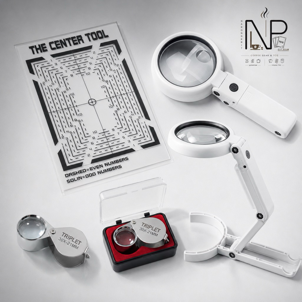 พร้อมส่ง PSA Card Grading Centering Tools วัดเซนเตอร์การ์ดก่อนเกรด