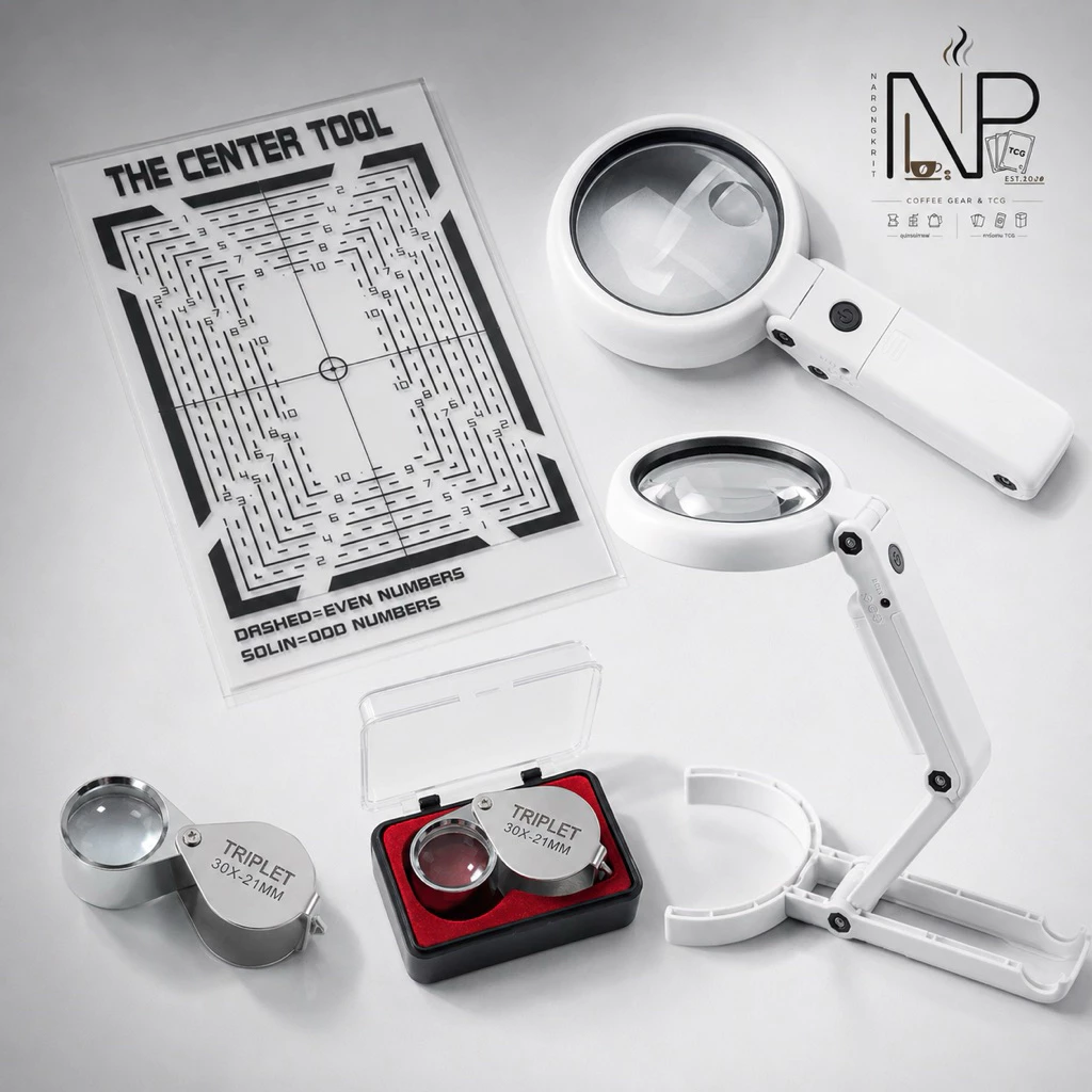 พร้อมส่ง PSA Card Grading Centering Tools วัดเซนเตอร์การ์ดก่อนเกรด
