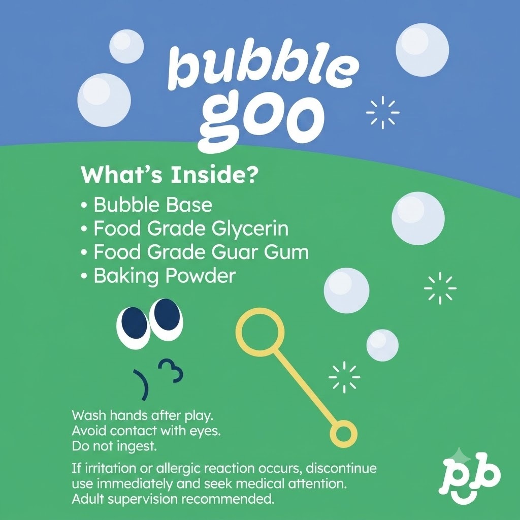 Bubble Goo น้ำยาเป่าฟองสบู่ยักษ์ ขนาด 1 รูปที่ 2