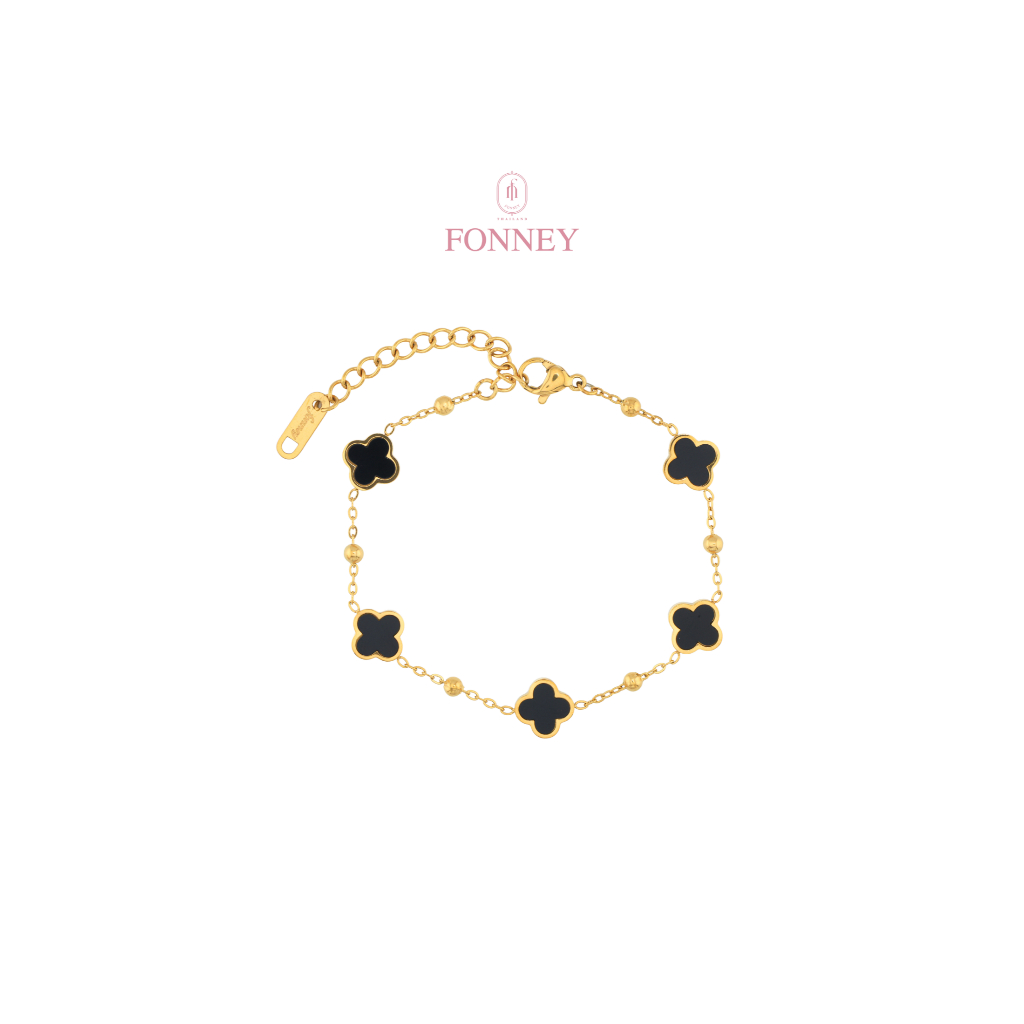 BR-18 Fonney สร้อยข้อมือ สแตนเลสแท้ไม่ลอกไม่ดำ
