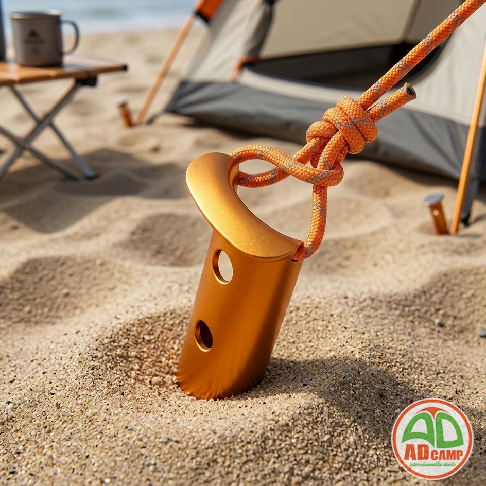 สมอบกทราย Sand Stakes อลูมิเนียม สำหรับกางเต็นท์ thumbnail 10