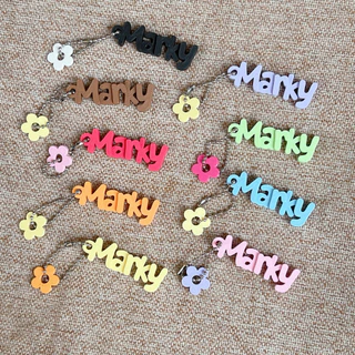 (ใหม่) ส่งใน2วัน พวงกุญแจชื่อ 3D ภาษาอังกฤษ Customได้ ของขวัญไม่ซ้ำใคร ของที่ระลึก Giveaways