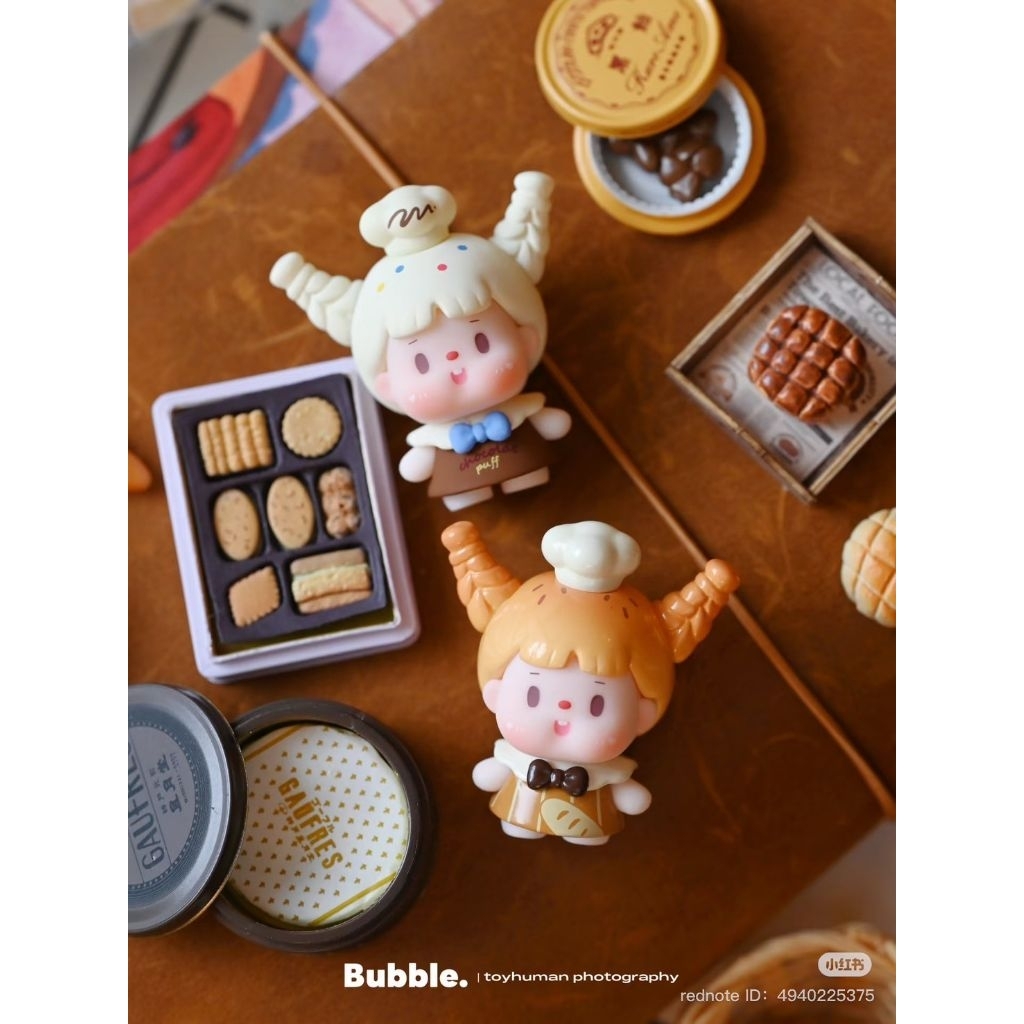 💙💛🧡[มีโค้ดเหมือนไม่มี]💙💜🩵 Bubble bean ตัวจิ๋ว 1ซอง 4 ตัว [แบบสุ่ม]