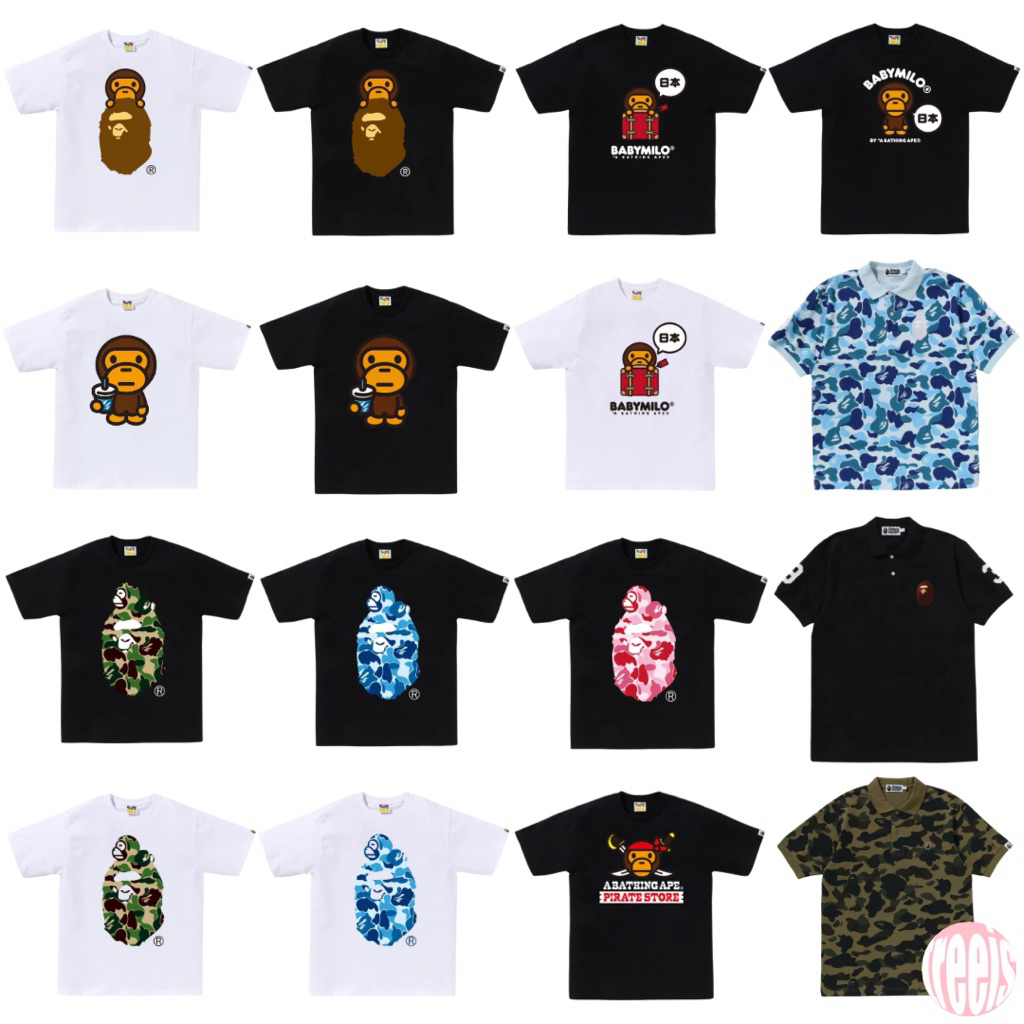 [ลด 20% ทักแชท] เสื้อยืด Bape Baby Milo Tee / Polo (ของแท้ 100%)