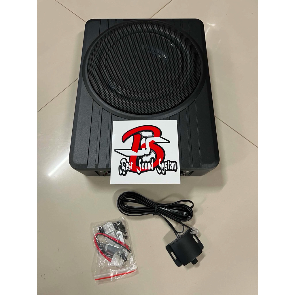 1495บาท 10“ Subbox ติดรถยนต์ เพิ่มเสียงเบสในรถยนต์