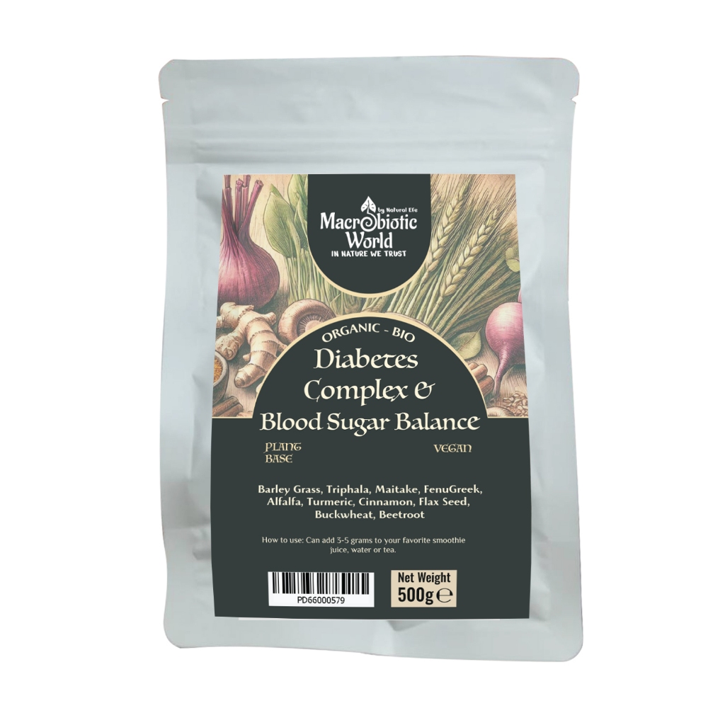 ORGANIC/BIO DIABETES COMPLEX & BLOOD SUGAR BALANCE